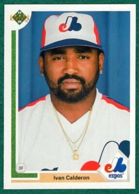 Ivan Calderon - 1991 Upper Deck #786 - Montreal Expos Baseball Card - Image 1 of 2