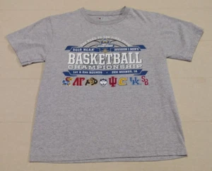 Boys Kids 2016 NCAA Basketball Championship S/S T-Shirt Tee Sz Youth Medium 7/8 - Picture 1 of 7