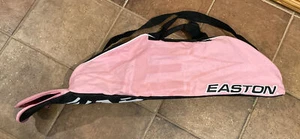 Bolso de Béisbol EASTON Bate, Guante, Pelota Rosa y Negro Blanco Borde Clip de Bolsillo - Imagen 1 de 9