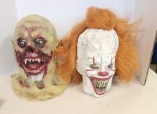 Latex Mask Pennywise Vampire Monster  Adult Mask Lot
