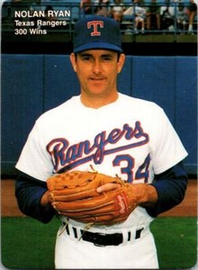 NOLAN RYAN 1991 MOTHER'S COOKIES 300 WINS SET #1 (BLOWOUT)