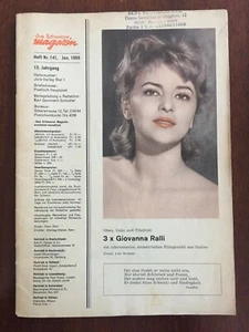 Das Schweizer Magazin Jan. 1955 Giovanna Ralli - Imagen 1 de 2