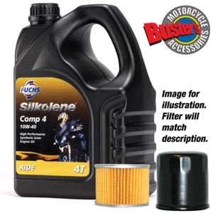 BMW K 1200 R Sport 2008 Filter Silkolene Comp4 10W40 4L - Picture 1 of 1