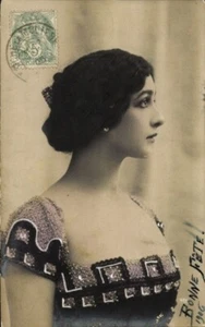 c.1906 Captivatingly beautiful Actress/Singer  LINA CAVALIERI; - Picture 1 of 2