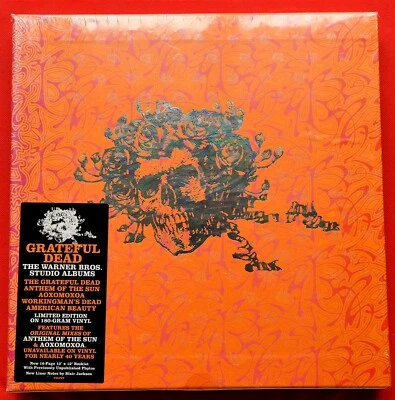 THE GRATEFUL DEAD - THE WARNER BROS STUDIO ALBUMS - BOX SET - LTD - 5 LP  SEALED - Bild 1 von 4