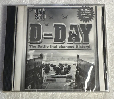 ABLESOFT, INC. "D-DAY The Battle that changed History" CD 1999 New Sealed Rare - Image 1 of 4