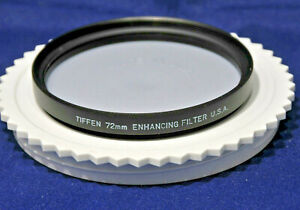 Tiffen 72CP 72mm Circular Polarizer Filter Camera Lens Filter w Case Excellent
