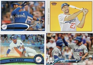 MATT KEMP Lot of 25 Different Premium MLB Baseball Cards Los Angeles DODGERS - Picture 1 of 7