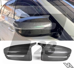 DRY CARBON M STYLE REPLACEMENT MIRROR COVERS BMW G30 G31 G11 G14 G15 G16 LHD - Afbeelding 1 van 6