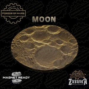 Bases - Moon - Round 100mm (x1) - Imagen 1 de 1