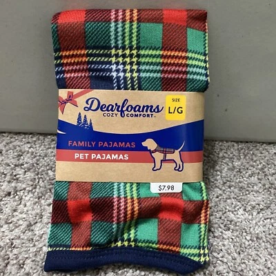 LINDA Camisa Pijama Dearfoams a Cuadros Perro (Talla Grande) TOTALMENTE NUEVA EN PAQUETE Foto 1 de 2