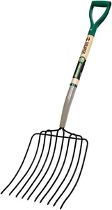 Truper 30-Inch 30330 Tru Tough Manure/Bedding Fork, 10-Tine, D-Handle - Picture 1 of 12