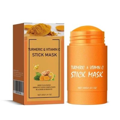 Turmeric Solid. Mask 40g, Deeply Cleanses Pores - Natural Herbal NEW!!!~✅️ QDF - Image 1 of 4