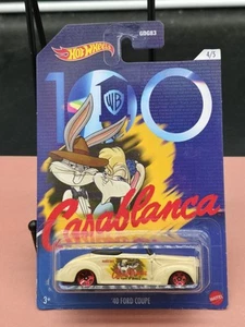 Hot Wheels Warner Brothers  100th Anniversary 40 Ford Coupe Bugs Bunny  - Picture 1 of 2