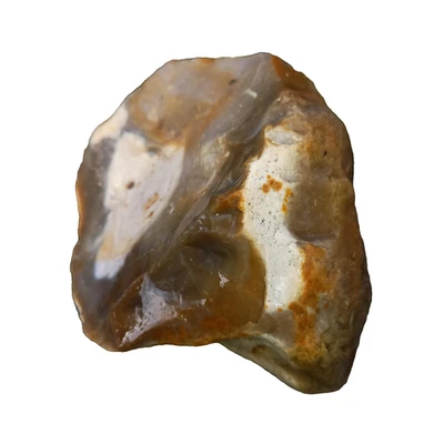 Flintstein 1,0Kg Flintstone Feuerstein Silex Fairy Stone Flintknapping Feenstein - Bild 1 von 4