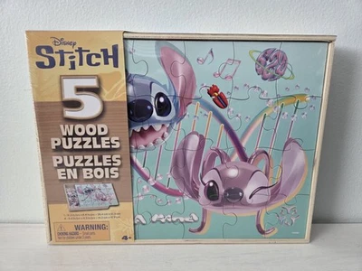 NUEVO Rompecabezas de madera Spin Master Disney Stitch 5 Foto 1 de 3