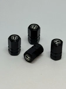 4 Stück Honda Logo - Reifenventilschaftkappe für Luft Staubschutz - Neu - Bild 1 von 1