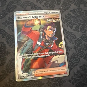 Explorer's Guidance 200/162 Sv05: Temporal Forces Holo Ultra Rare Pokemon TCG - Picture 1 of 2