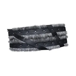 Medieval Wide Belt Larp Costume Accessory Adjustable for Men Women Retro Design - Picture 1 of 14