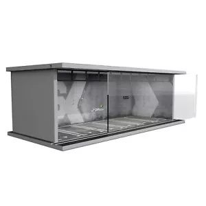 Heiß Druckgussräder Vitrine - Maßstab 1/64 Modellauto Vitrine mit LED... - Bild 1 von 6