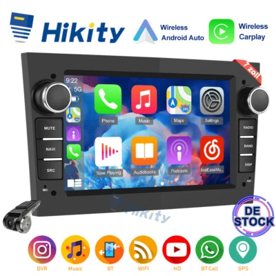 Android 15 Autoradio GPS NAVI SWC BT Für Opel Astra H Corsa C/D Vectra C Zafira - Bild 1 von 4