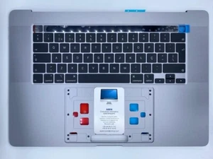 Macbook Pro 16 A2141 2019 space gray Teclado Portugal Português Topcase keyboard - Imagen 1 de 2