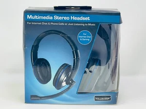 TechUniverse multimedia stereo headset for internet chat and gaming - Picture 1 of 3