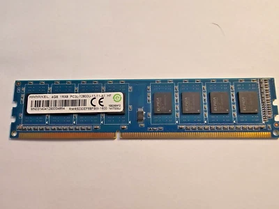 Ramaxel 4GB DDR3 RAM 1600MHz Desktop Memory - Tested - Image 1 of 2