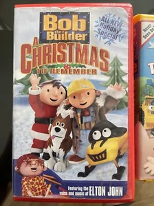 BOB THE BUILDER, Combo A CHRISTMAS TO REMEMBER Voices: Elton John And Team Work! - Picture 1 of 4