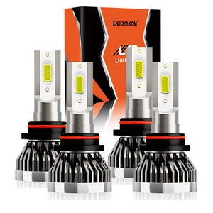 For Hyundai Santa Fe 2019-2022 LED Headlight High&Low Beam Combo Kit Bulb White - Foto 1 di 11