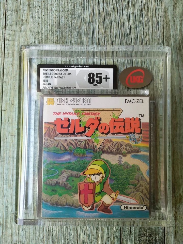 Famicom Disque Légende de Zelda 1 Nintendo 2501 DK