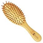 Paddle Hairbrush Detangling Bamboo Eco Pro Large Soft Pin Comfort Wet Dry Brush