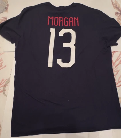 Alex Morgan #13 US Soccer Women’s National Team World Cup Jersey T-Shirt SZ L Cover