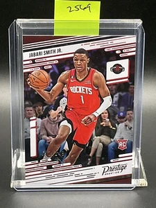 2022-23 Panini Chronicles Prestige Jabari Smith Jr RC  001/149 Houston Rockets - Picture 1 of 2
