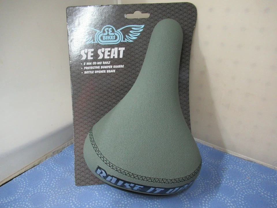 SE Bikes Raise It up Gray Saddle Bike Seat 50815 4639