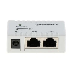 Switch Gigabit PoE Injector 12V-52V DC PoE passivo Power Over Ethernet - Photo 1/8
