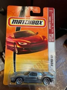 2008 Matchbox Sports Cars Ford GT #18 Silver - Picture 1 of 1