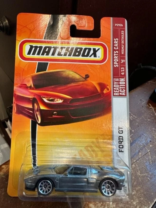 2008 Matchbox Sports Cars Ford GT #18 Silver - Image 1 of 1