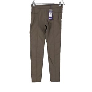 MEXX Women Brown Slim Tapered Fit Trousers Size EUR 36 UK 10 W30
