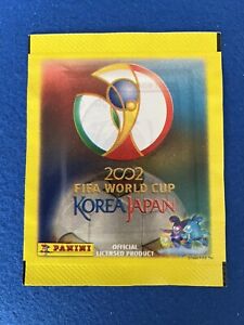 Panini World Cup wc Korea Japan 2002 1 pochette packet codée neuve new