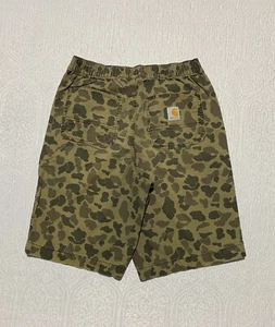 Carhartt Camo Ripstop Shorts Boy's Size 16 - Picture 1 of 8