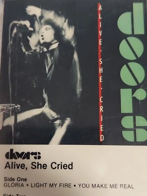  THE DOORS  Alive, She Cried Cassette Tape 1983 Elektra/Asylum FAST FREE SHIP - Image 1 of 4
