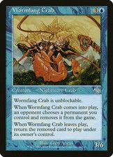 MTG - Wormfang Crab - Judgment - X1 - (MP) - FREE SHIPPING