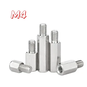M4 Hex Spacer Standoff Screw Pillar PCB PC 5mm - 100mm Computer Motherboard - Picture 1 of 24