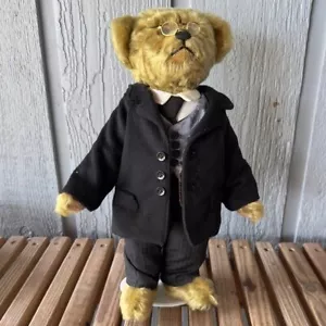 Cooperstown Bears Teddy Roosevelt Mohair Bär Geschichte historisches Sammlerstück - Bild 1 von 13