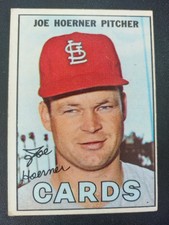 1967 Topps Baseball # 41 Joe Hoerner St. Louis Cardinals 