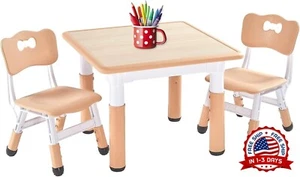 Juego De Mesa Y Sillas Para Niños Niñas 3-8 Años Muebles Set Table and Chair NEW - Picture 1 of 8