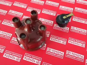 1969 1970 1971 1972 1973 1974 1975 Toyota 1000 KP36 Distributor Cap & Rotor - Picture 1 of 21