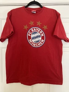 FC Bayern Mùnchen t-shirt red size medium - Picture 1 of 4