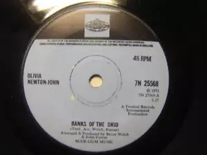 Olivia Newton John – Banks of the Ohio 1971 7” Pye International 7N 25568 - Picture 1 of 1
